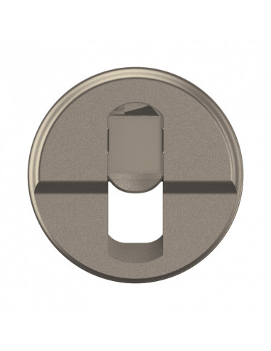 Enjoliveur prise simple RJ45 Céliane Titanium LEGRAND CT0346