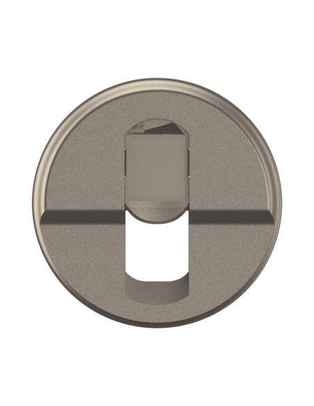 Enjoliveur prise simple RJ45 Céliane Titanium LEGRAND CT0346