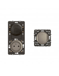Pack de démarrage Céliane with Netatmo pour installation connectée Titanium LEGRAND CT0443
