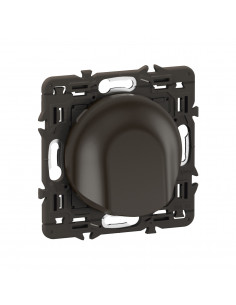 Sortie de câble Céliane enjoliveur Noir et support LEGRAND CZ0181