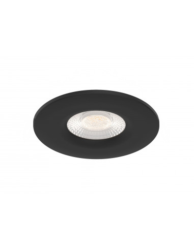 Spot encastré recouvrable Atlas 6 Watts Led CCT3 Noir ARIC 51542