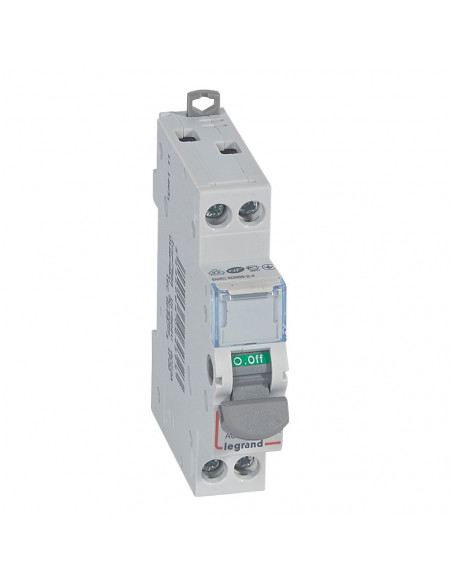 Interrupteur-sectionneur DX³-IS 2 Pôles 400V 20A 1 module LEGRAND 406432