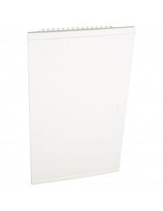 Coffret modulaire encastré 3 rangées 36+6 modules avec porte isolante galbée blanche LEGRAND 001513 2