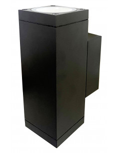 AXO GU10 CARRE HT/BAS 2X5W CCT ARIC 3163 2