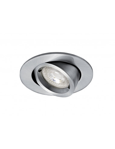 SPEED 90 Encastré GU10 rond basculant nickel Lpe non incl. ARIC 4898