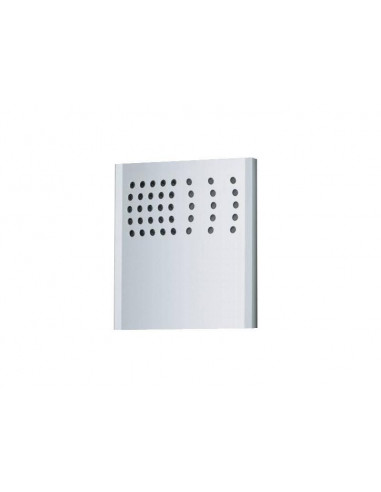 Module plaque de rue audio DUO sans bouton appel avec entrée pour caméra externe ACI FARFISA AD2120CPL
