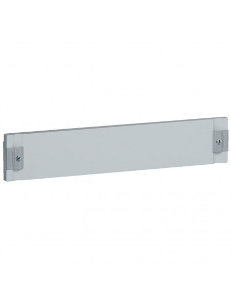 Plastron plein métal 1/4 tour pour coffrets et armoires XL³400 hauteur 150mm LEGRAND 020342