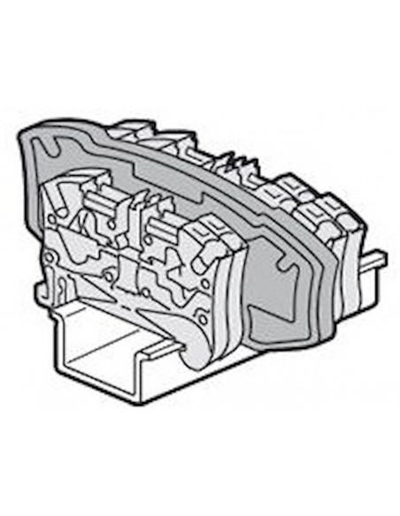 Cloison de séparation pour blocs de jonction à ressort viking 3 avec pas 5 ou 6mm LEGRAND 037595