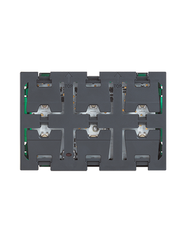 Commande pour lumières , volets ou scénarios Living Now BUS MyHOME 3 modules BTICINO BTK4652M3