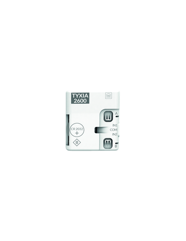 Emetteur nanomodule 2 voies alimenté par pile Tyxia 2600  DELTA DORE 6351399