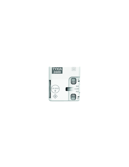 Emetteur nanomodule 2 voies alimenté par pile Tyxia 2600  DELTA DORE 6351399