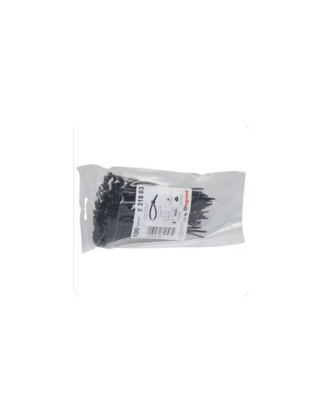 100 Colring Noir 3,5mmX140mm LEGRAND 031803