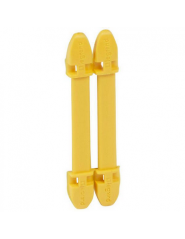 100 Porte-repères jaune Duplix 7 caractères LEGRAND 038454