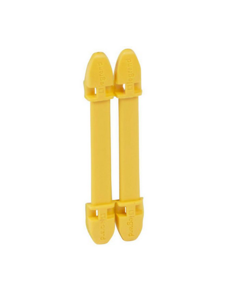 100 Porte-repères jaune Duplix 7 caractères LEGRAND 038454
