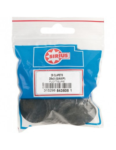 MEMBRANE SIAMP 28X3 LOT DE 25 543508