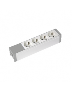Bloc nourrice équipé de 4 prises 2P+T à câbler LEGRAND 073401