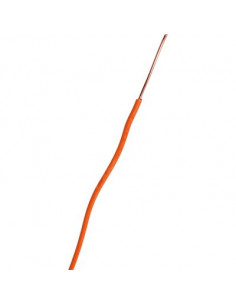 FIL H07VU ORANGE 1,5MM² C100M DHOME H07VU ORANGE 1,5MM² C100M