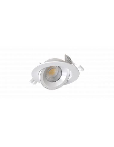 Spot de plafond Blanc Rotatif 360° IP65 RE2020 SOLUM S0290890D