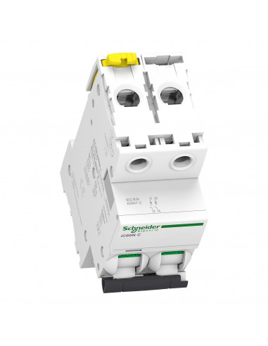 Acti9 iC60N disjoncteur 2 Pôles 63A...
