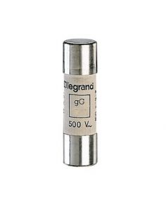 Cartouche industrielle cylindrique type gG 14x51mm sans percuteur 40A LEGRAND 014340 2