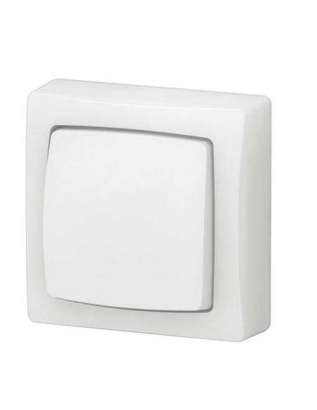 Interrupteur, va-et-vient ou poussoir Saillie blanc bornes automatiques LEGRAND 086001L