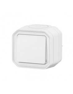 Interrupteur ou va-et-vient Plexo complet saillie blanc LEGRAND 070022 2