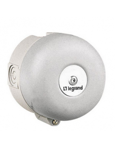 Sonnerie forte puissance IP40 IK07 tension 230V~ LEGRAND 041349