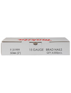 4000 Clous brads Tête D 15 Ga pour AF635 MAKITA F-31999 2