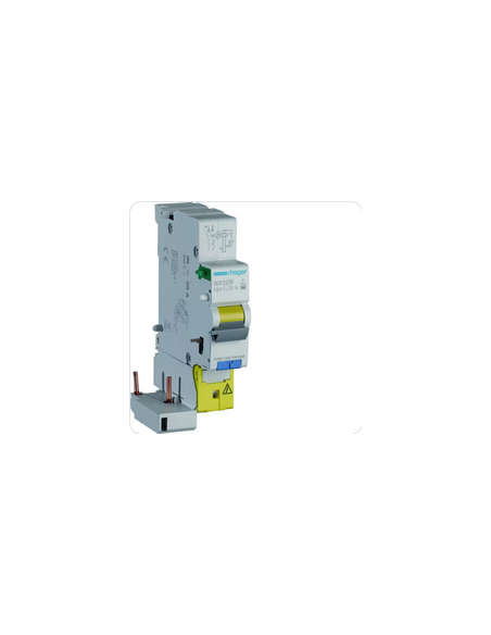 Bloc différentiel 2 Pôles 25A 30mA type F HAGER BDF225F