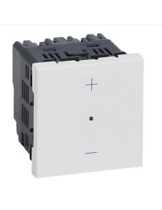 Variateur universel 3 fils 150W LED Mosaic blanc LEGRAND 078408A 2