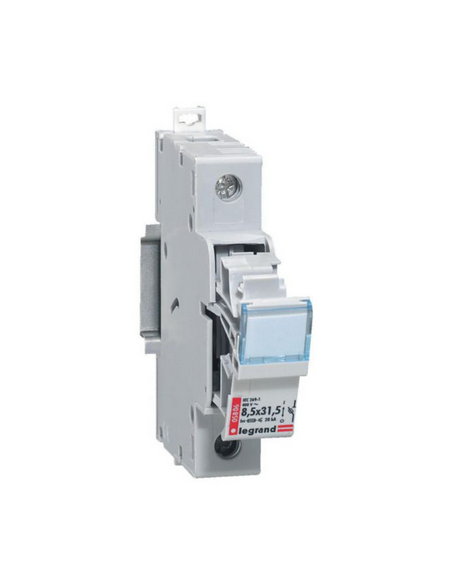 Coupe-circuit sectionneur unipolaire pour cartouche cylindrique industrielle typeaM ou gG 10x38mm 500V LEGRAND 005808