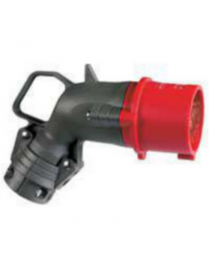 Fiche mobile coudée Hypra IP44 32A 380V~ à 415V~ 3P+N+T plastique LEGRAND 052964