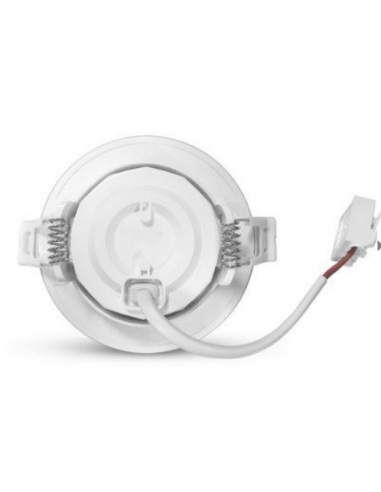 Spot LED Orientable 10W 4000K Dimmable CARAT 2 D.115mm Blanc 10 Watts 4000K MIIDEX VISION-EL 100166
