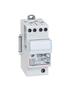 Parafoudre pour protection tableau de distribution avec protection intégrée type2 Imax 12kA/pôle 1P+N 2 modules LEGRAND 003971