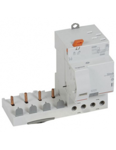 Bloc différentiel adaptable automatique DX³ pour disjoncteur 1 module par pôle 4 Pôles 400V~ 63A type AC 30mA LEGRAND 410506 2