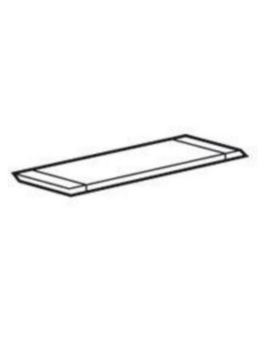 Plaque d'entrée de câble découpable pour coffret XL³160 métal LEGRAND 020020