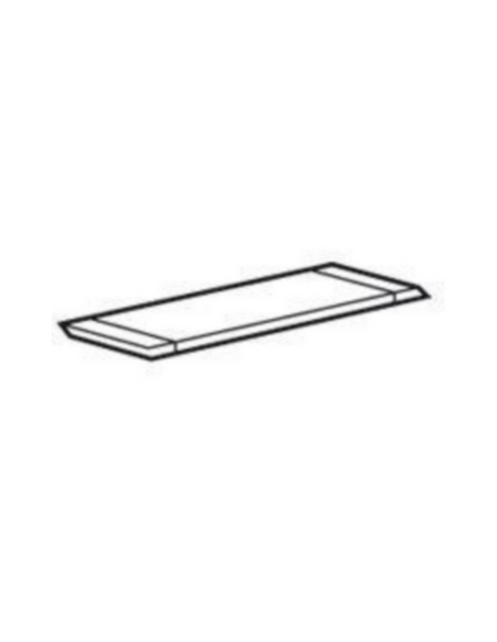 Plaque d'entrée de câble découpable pour coffret XL³160 métal LEGRAND 020020