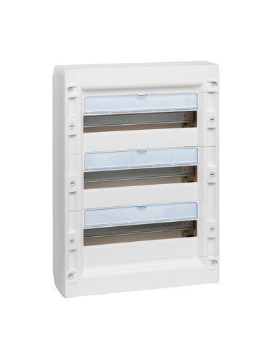 Coffret de distribution XL³125 3 rangées de 18 modules LEGRAND 401613