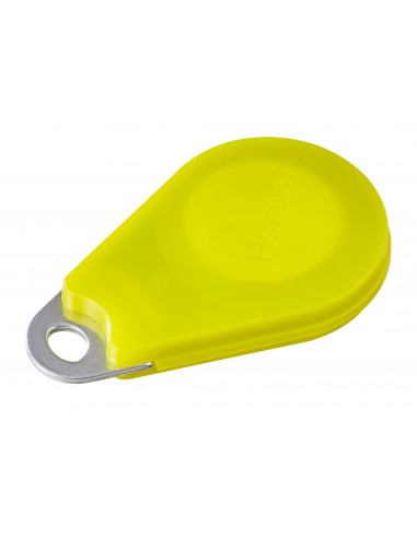 Badge résident mains libres JAUNE Prog. UNIQUEMENT via Hexactweb HEBRMLJ AIPHONE 150061