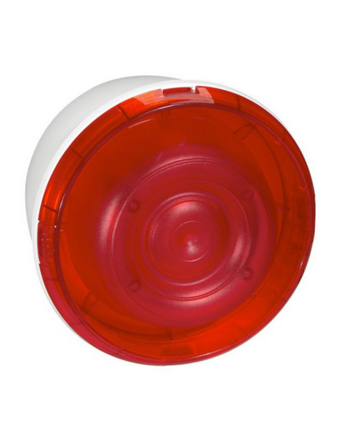Dispositif sonore d'alarme feu DSAF IP42 IK07 classe B 90dB à 2m fixation saillie avec flash rouge LEGRAND 040581