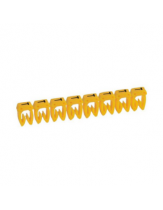 300 Repères CAB 3 pour filerie 0,5mm² à 1,5mm² et blocs de jonction avec lettre majuscule T LEGRAND 038319 2
