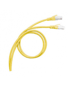 Cordon de brassage et utilisateurs RJ45 LCS³ catégorie 6A S/FTP blindé impédance 100ohms longueur 2m PVC RAL1018 LEGRAND 051781 2
