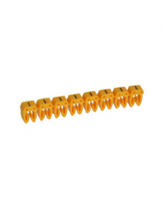 300 Repères CAB 3 pour filerie 1,5mm² à 2,5mm² avec signe conventionnel moins LEGRAND 038283 2