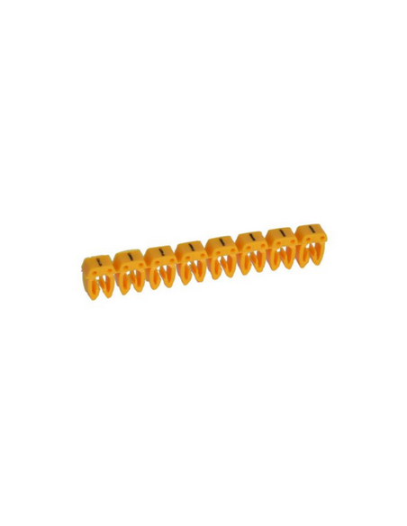 300 Repères CAB 3 pour filerie 1,5mm² à 2,5mm² avec signe conventionnel moins LEGRAND 038283