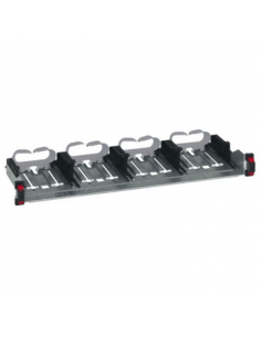Panneau de brassage droit 19 pouces 1U LCS³ à fixation automatique Soluclip nu à équiper de cassettes LEGRAND 033791 2