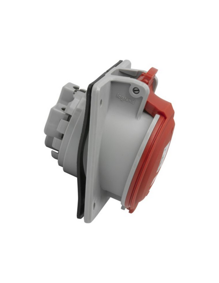 Prise à entraxes unifiés fixe P17 IP44 32A de 380V à 415V 3P+T LEGRAND 555288