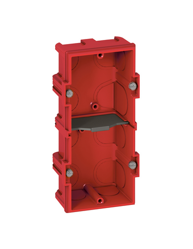 Boîte multiposte Batibox pour maçonnerie 2 postes ou 4 à 5 modules profondeur 40mm LEGRAND 080142