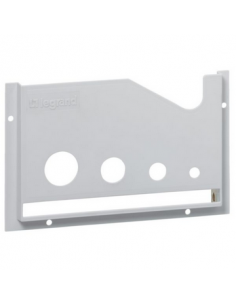 Pochette ouverte autocollante pour plans largeur 340mm et hauteur 235mm RAL7035 LEGRAND 036580 2