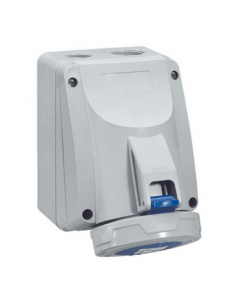 Prise saillie P17 IP66/67 32A 250V 2P+T LEGRAND 555454 2