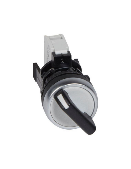 Bouton tournant non lumineux à manette IP69 Osmoz complet 2 positions fixes LEGRAND 023730